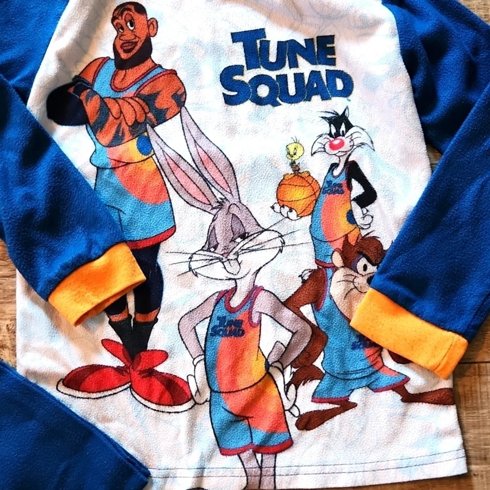 Tunes Squad Space Jam Fleece Pajamas